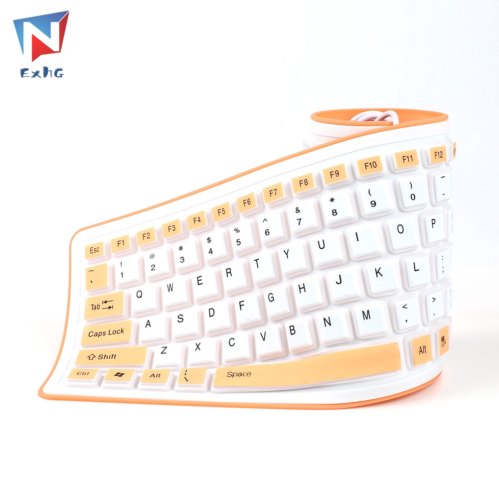 Bàn Phím Silicon Dẻo Chống Nước Chất Lượng Cao Cho Máy Tính