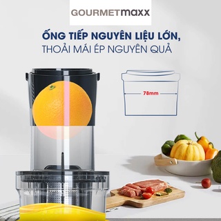(Hàng Đức) Máy ép hoa quả tốc độ chậm GOURMETMAXX 200W