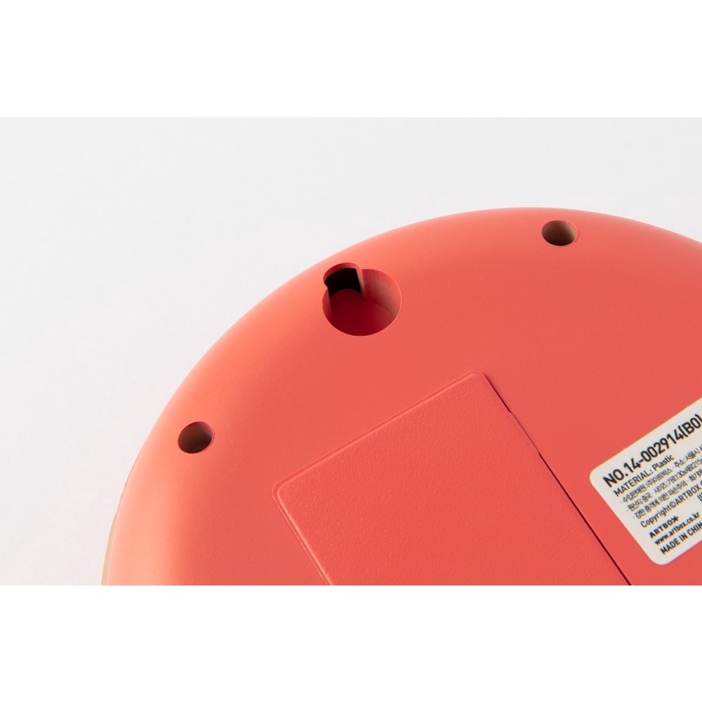 Đồng Hồ Treo Tường ARTBOX Hàn Quốc Hình Tròn Họa Tiết Oliver Màu Hồng