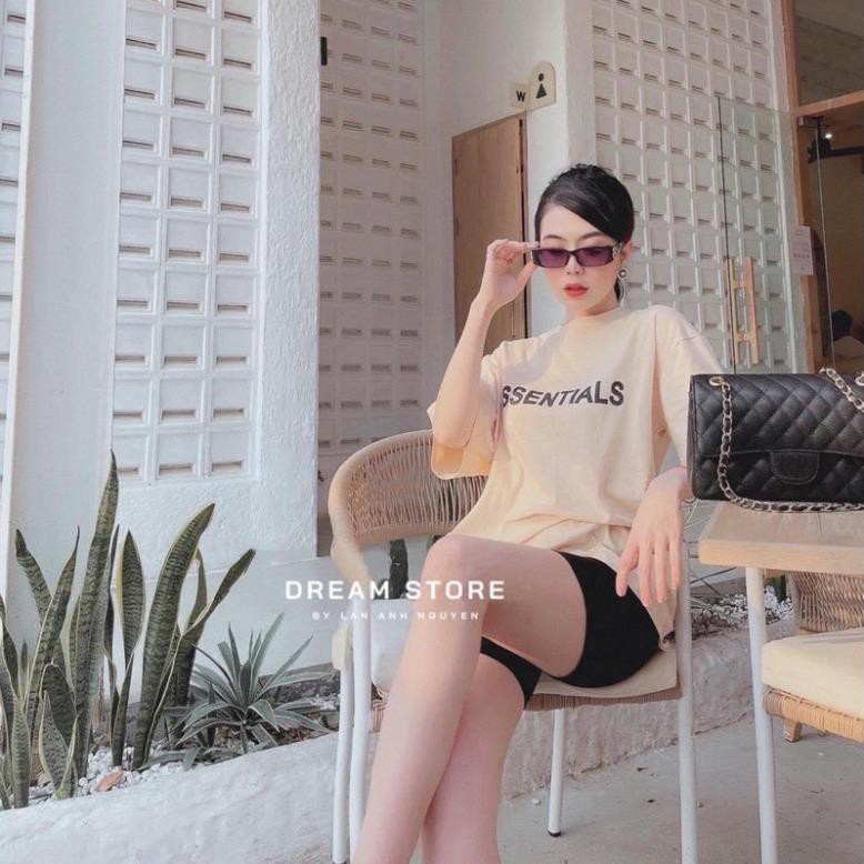 Cắt lỗ bộ đồ nữ ❤️ Freeship ❤️ sét áo phông trùm mông quần legging lửng chất cotton mùa hè thoáng mát 😍 '