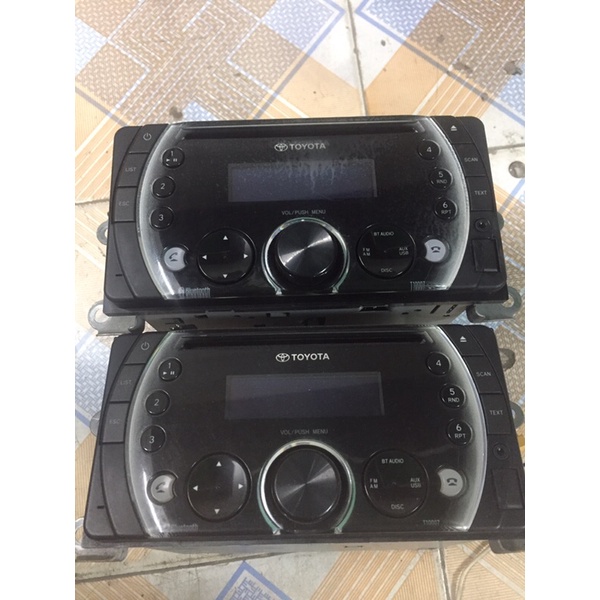 Đầu ô tô cd hàng tháo xe toyota đầy đủ giắc cắm