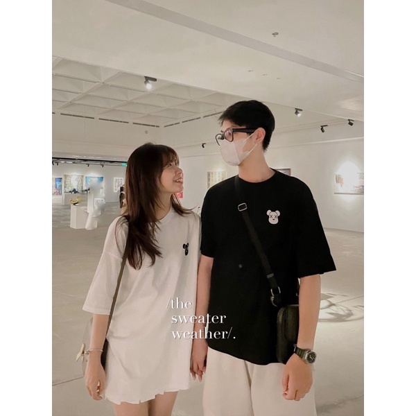 Áo phông hình gấu in/thêu ( Ảnh thật ) | BigBuy360 - bigbuy360.vn