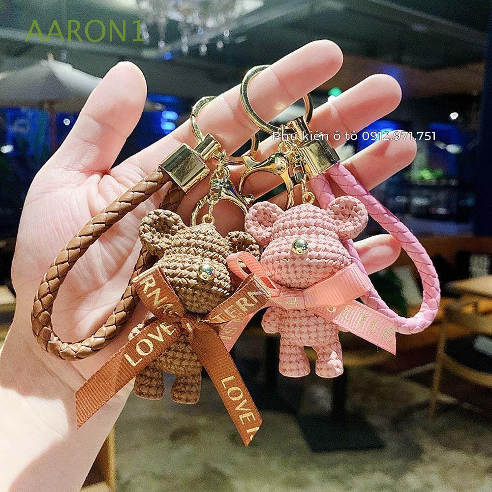 Móc khóa hình Gấu BearBrick Hàn Quốc cao cấp, phụ kiện túi xách hottrend Tiktok
