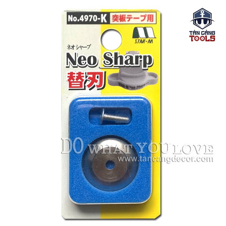 Lưỡi Dao Thay Thế Gọt Cạnh Chỉ Cạnh Cong Star-M 4970 NeoSharp