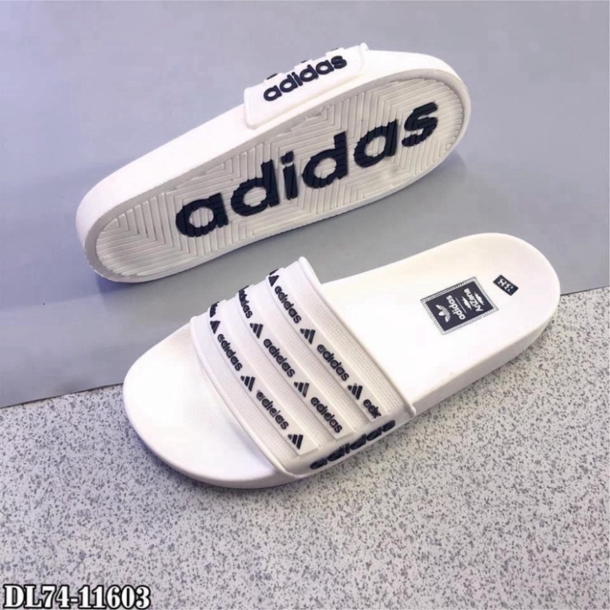 [ FREE SHIP ] Dép Nam Quai Ngang ADIDAS, Dép Das Đế Chữ Cao Su Hàng Đẹp, Chuẩn Supper Uy Tín