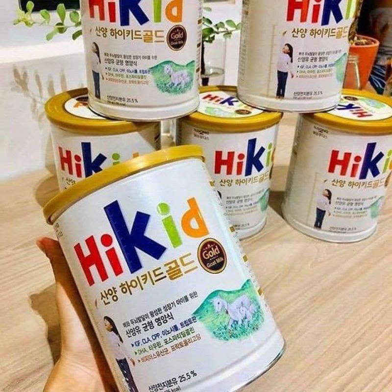 Sữa DÊ GOLD HIKID Hàn Quốc hộp 700gram - dành cho các bé dị ứng sữa bò