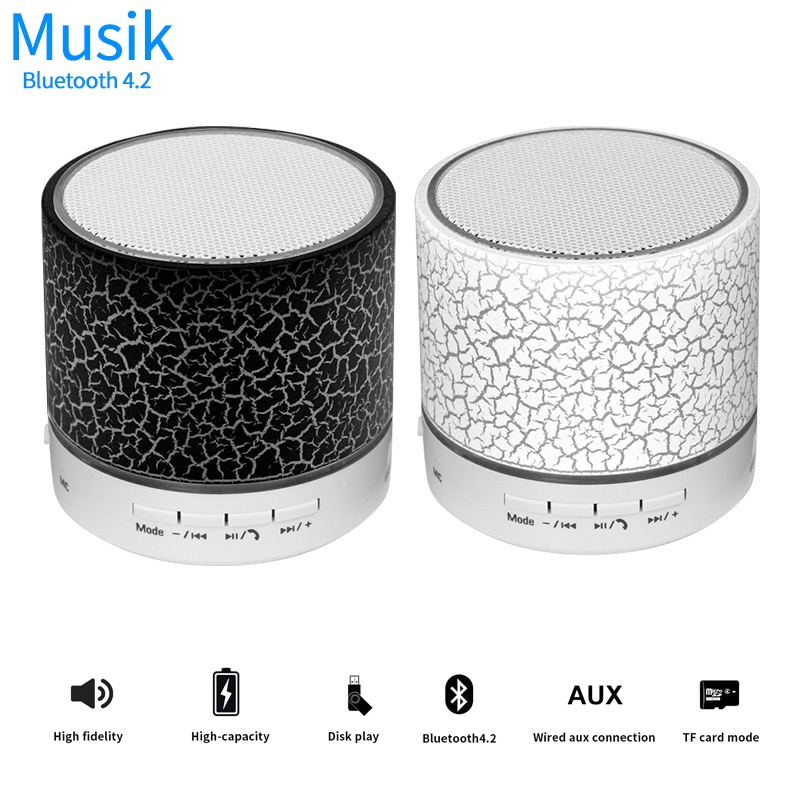 mua 1 tặng 1 Loa Bluetooth có đèn led nháy theo Loa Bluetooth di động nhỏ