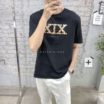 Áo thun Nam cổ tròn GATE6, phông ngắn tay Unisex premium 100% cotton co giãn regular fit XIX Leopard - #G0009
