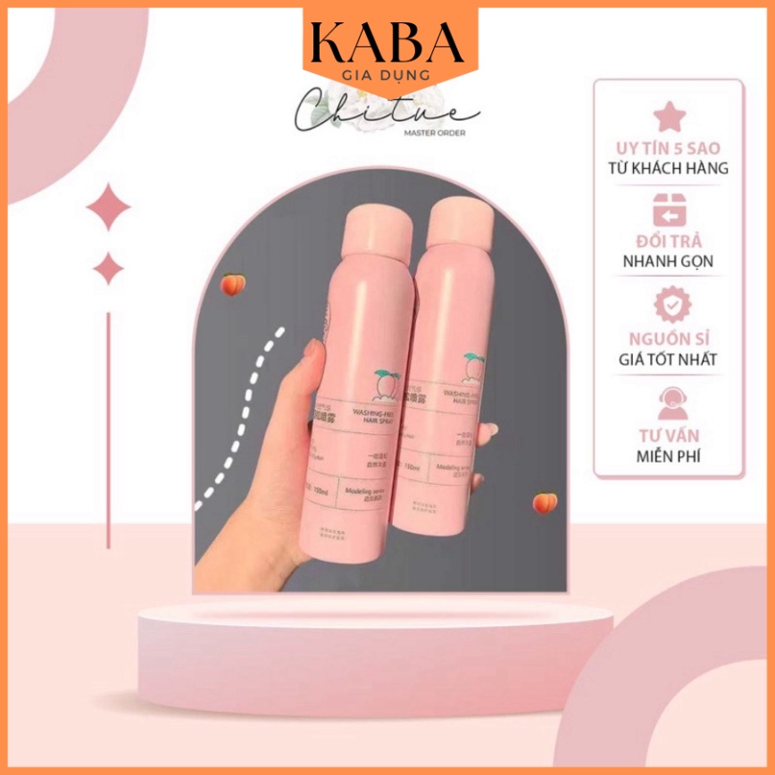 Dầu Gội Khô Hồng Đào, Xịt Gội Khô KABA