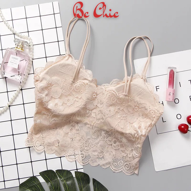 ÁO BRA 2 DÂY REN MÃ 618  BC_CHIC LINGERIE