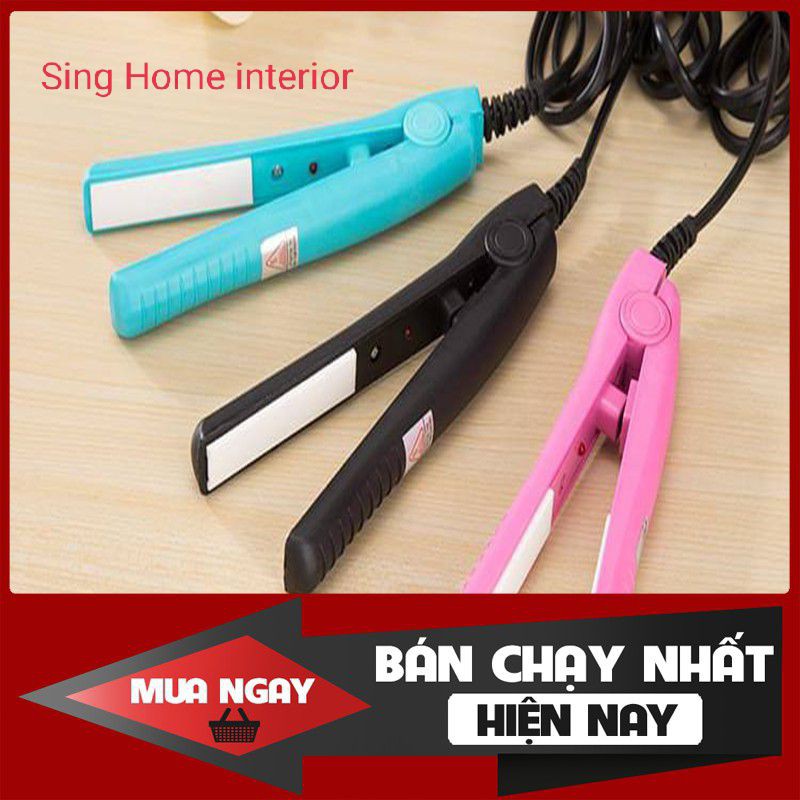 Máy Ép Tóc Mini, Máy Duỗi Tóc Nhỏ Gọn