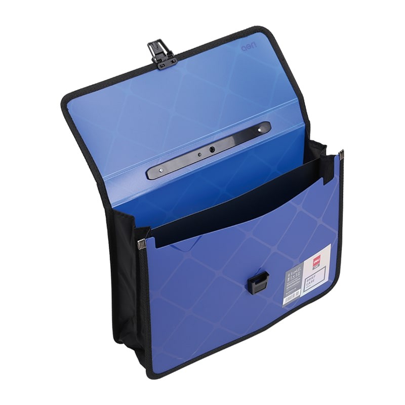 Cặp xốp 2 ngăn Deli W39634 ( lấy màu ngẫu nhiên )