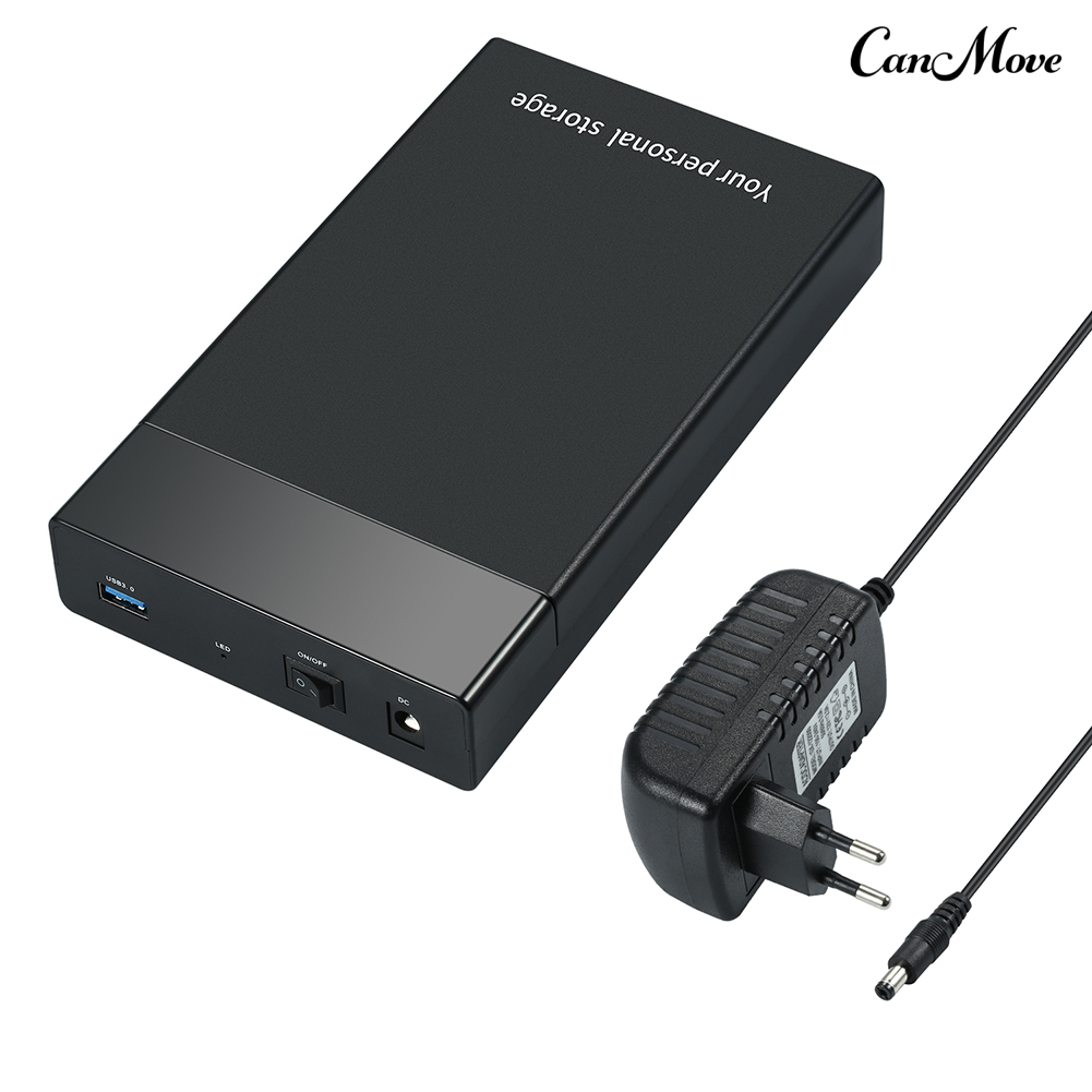 Ổ Cứng Ngoài Canmove Pc Computer 2.5 / 3.5inch Usb 3.0 Sata Eu / Us / Uk Plug