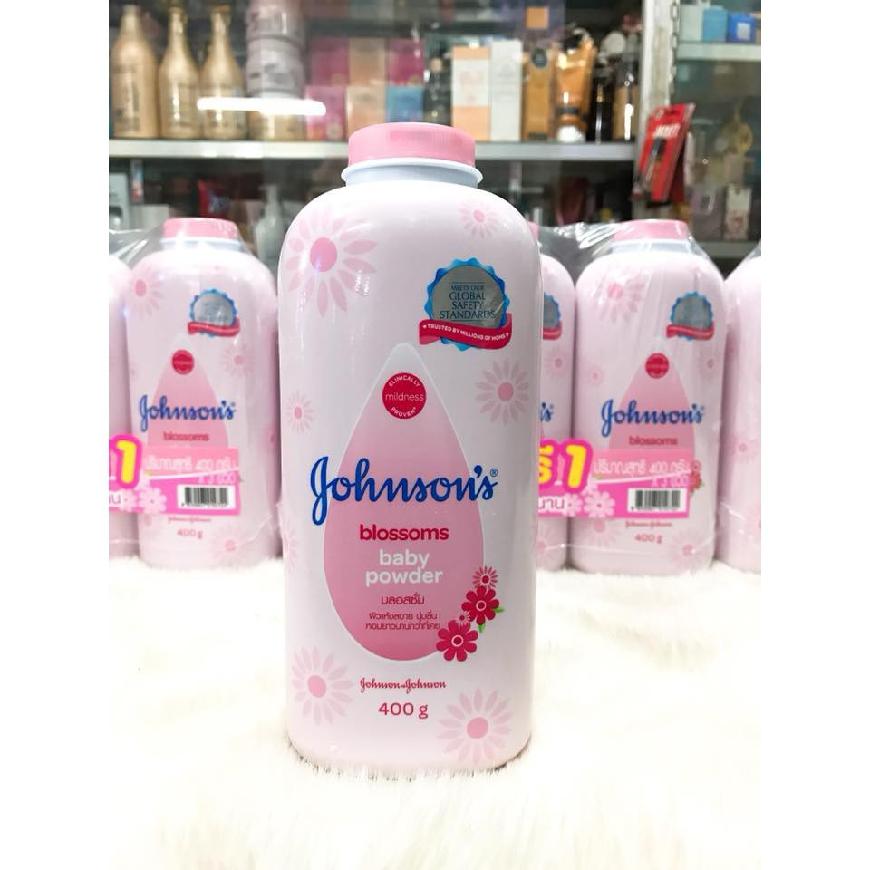 Phấn thơm em bé Johnsons Baby Powder đủ màu