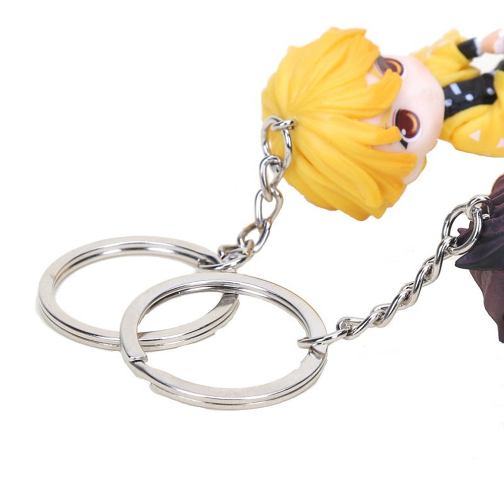 1 Móc Khóa PVC Mềm Hình Búp Bê Anime Đáng Yêu