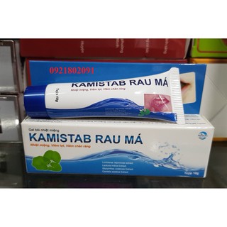gel nhiệt miệng kamistab rau má