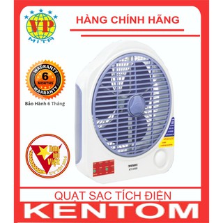 Quạt sạc tích điện Kentom 9400