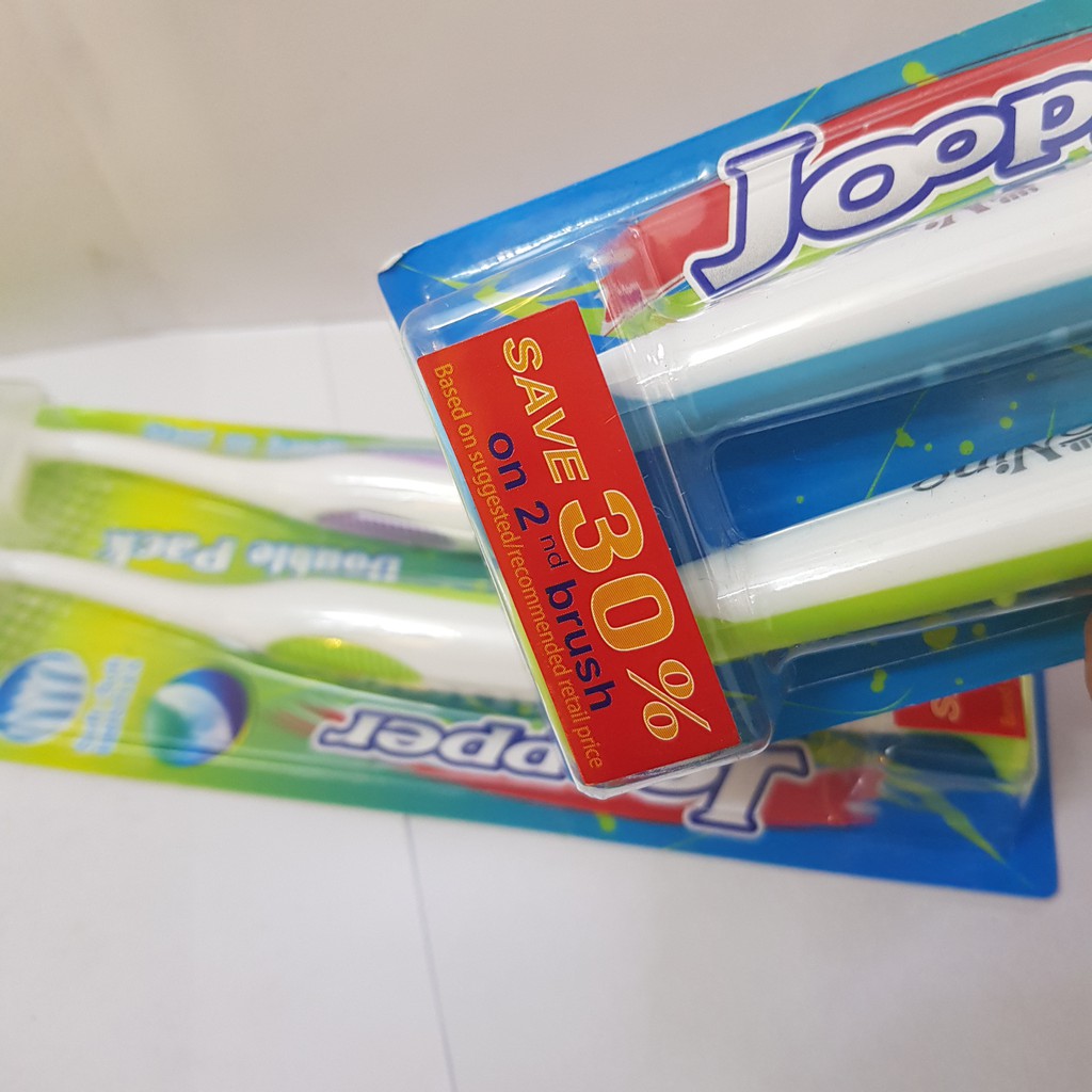 Bàn chải Nine Joopper vỉ đôi Thái Lan