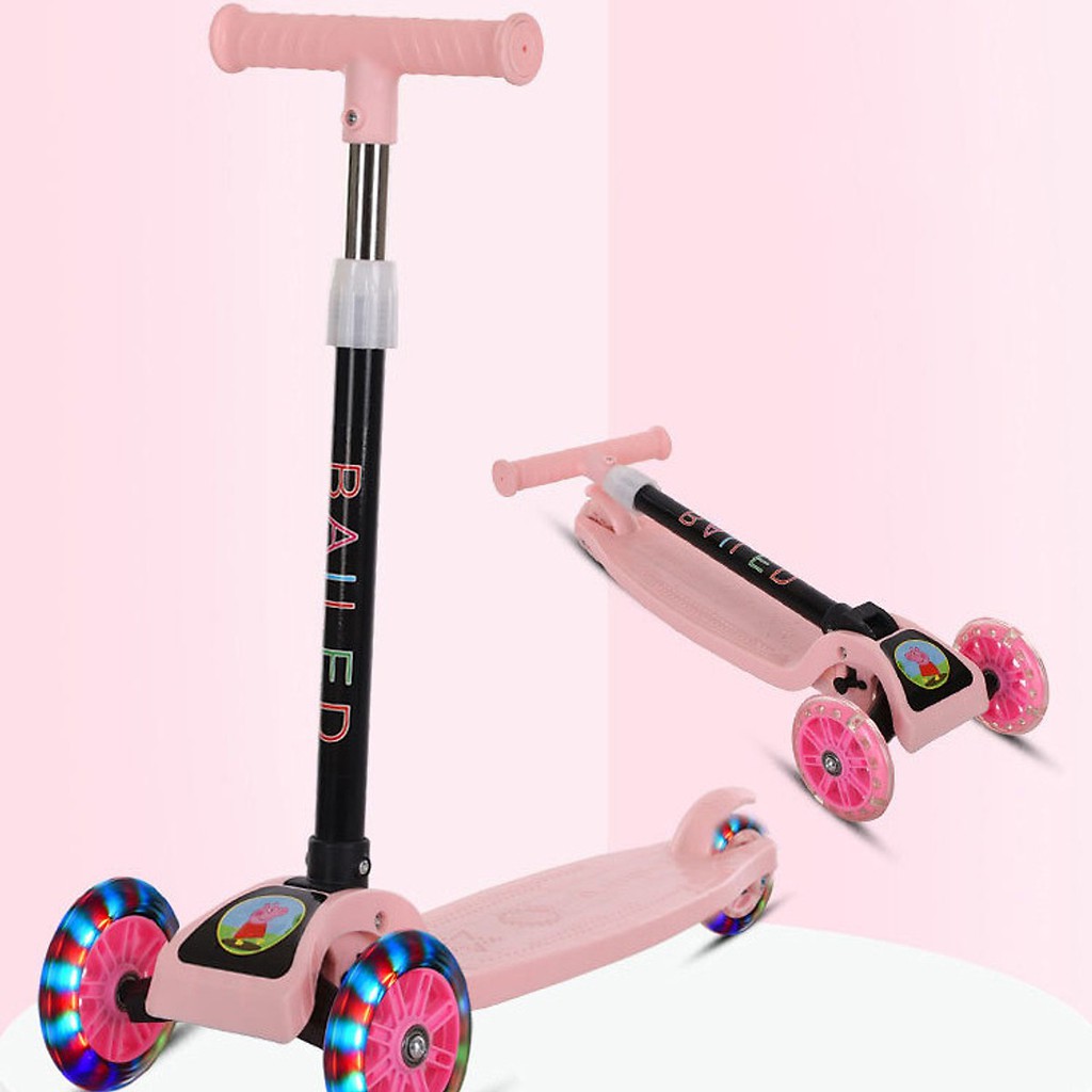 Xe trượt Scooter 3 bánh - Bé trai và gái lứa - Tuổi từ 3 đến 10 tuổi