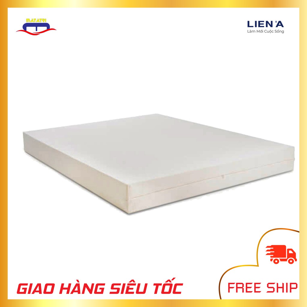 Nệm cao su thiên nhiên chính hãng Liên Á Classic cao 5-10-15-20 cm.