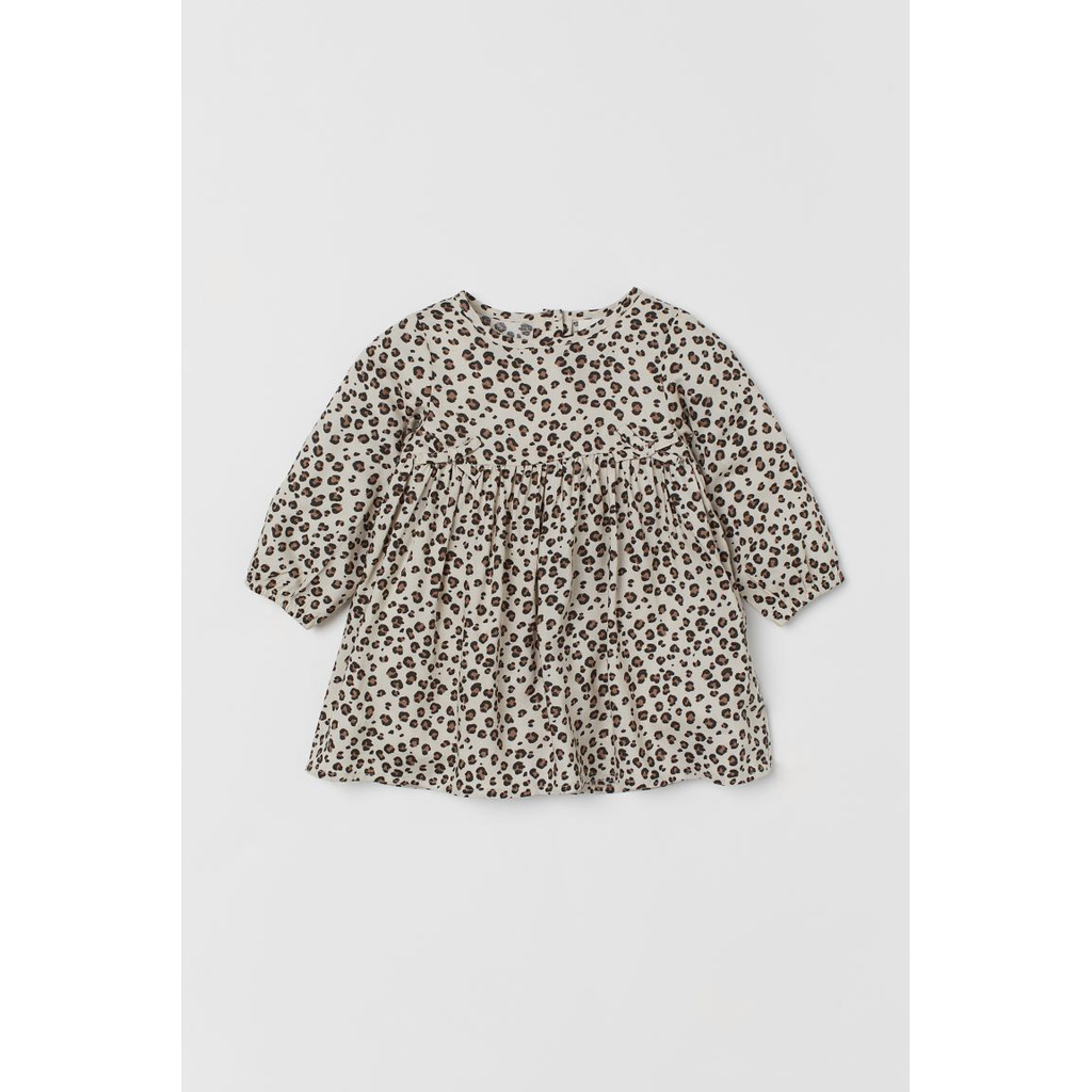 Váy dài tay báo HM H&M_hàng chính hãng authentic