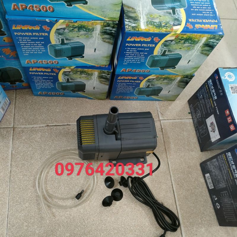 Máy Bơm Nước Bể Cá Cảnh,Bể Hòn Non Bộ, Bơm Nước Lọc Bể Cá Coi