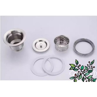BỘ XẢ ĐÔI CHẬU RỬA CHÉN INOX 304 phi 110