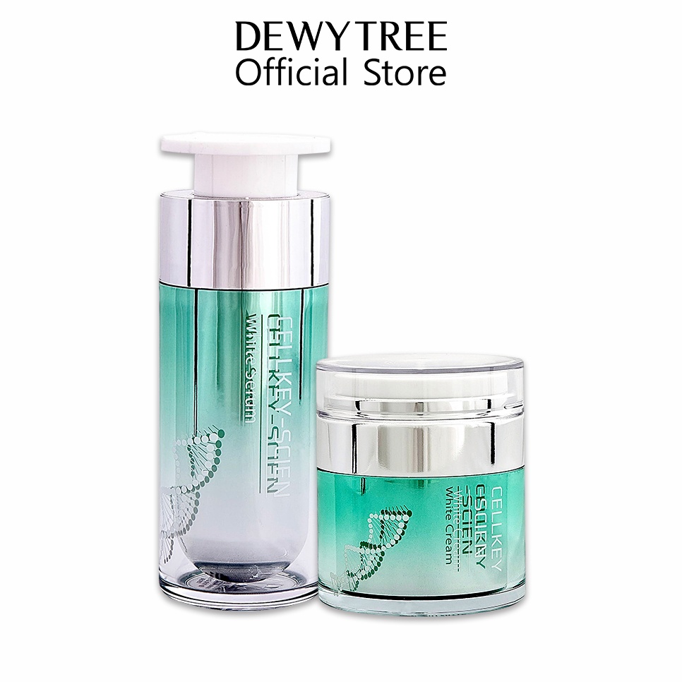 Bộ Dưỡng Trắng Da Tế Bào Gốc Phục Hồi Trẻ Hoá Da Và Chống Lão Hoá Cellkey-Scien Repair System White Set 30ml