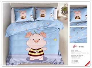 Bộ chăn gối cotton trẻ em( chat chọn mẫu)