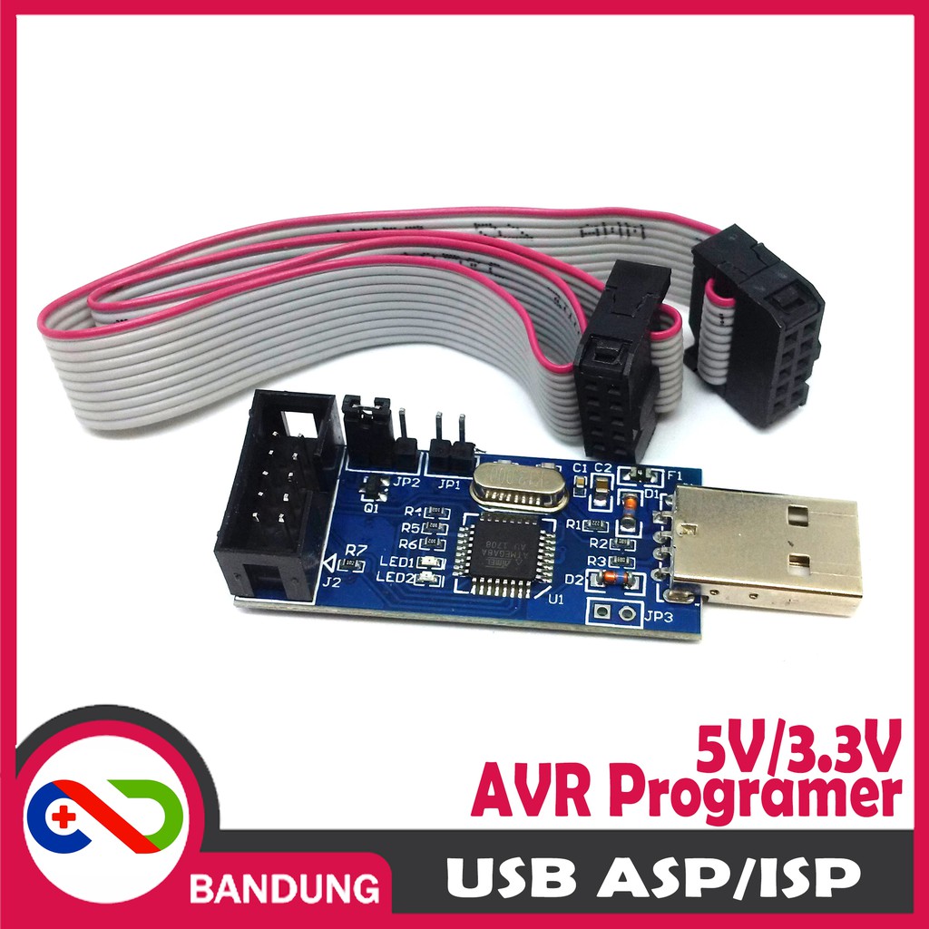 Usb Isp Asp Lập Trình Cho Atmel Avr