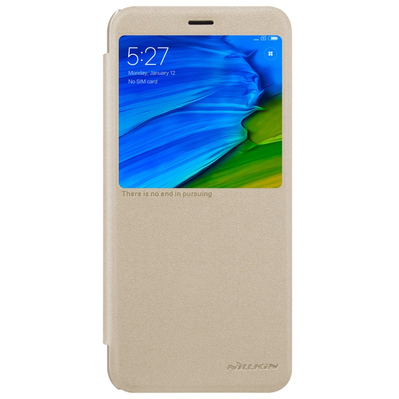 Bao Da Điện Thoại Nillkin Nắp Lật Lấp Lánh Cho Xiaomi Redmi Note 5 / Xiaomi Redmi Note 5 Pro