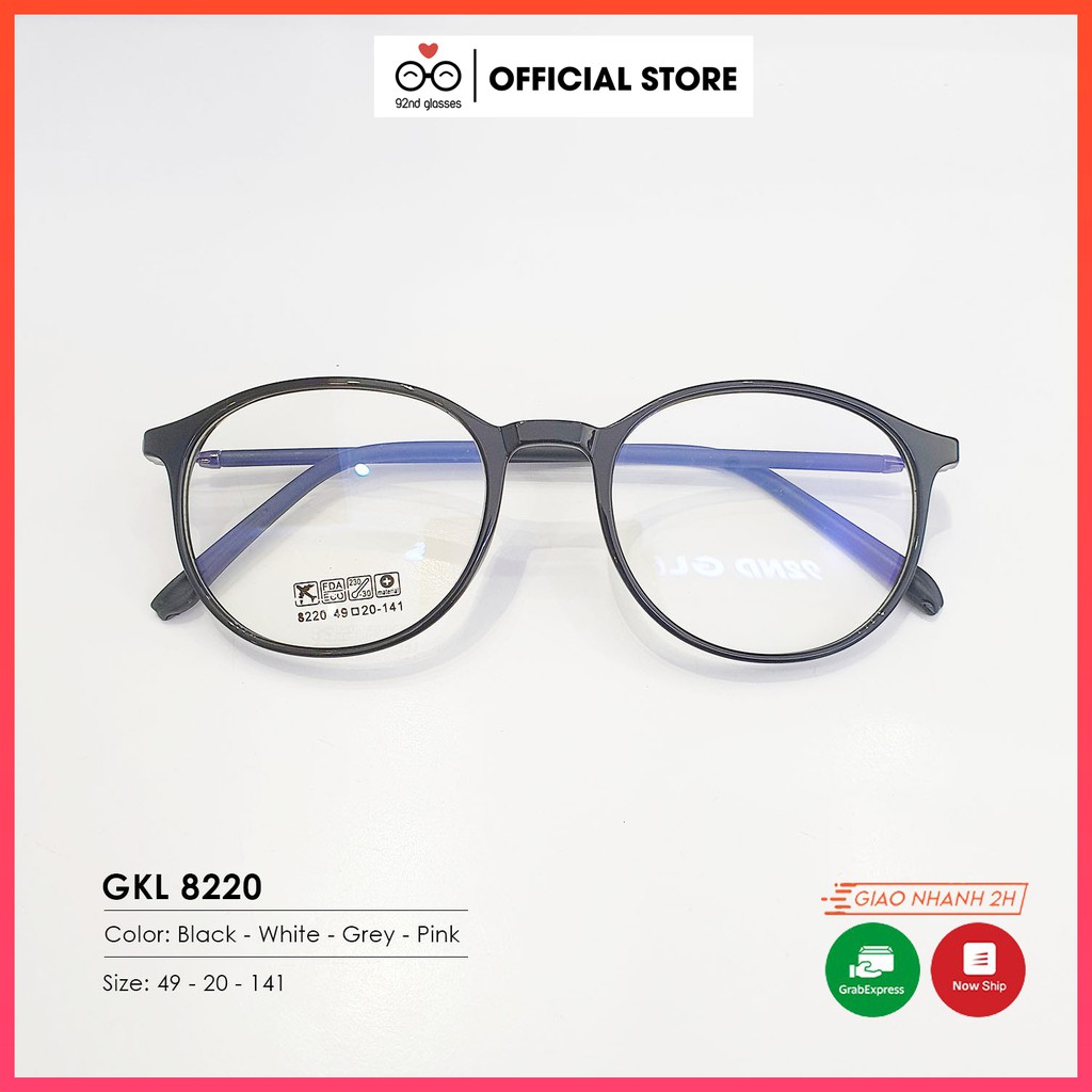 Kính cận nam nữ nhựa dẻo siêu bền, mắt oval nhỏ nhiều màu nhã nhặn Lani 8220 + Lắp Mắt Cận Theo Yêu Cầu | BigBuy360 - bigbuy360.vn