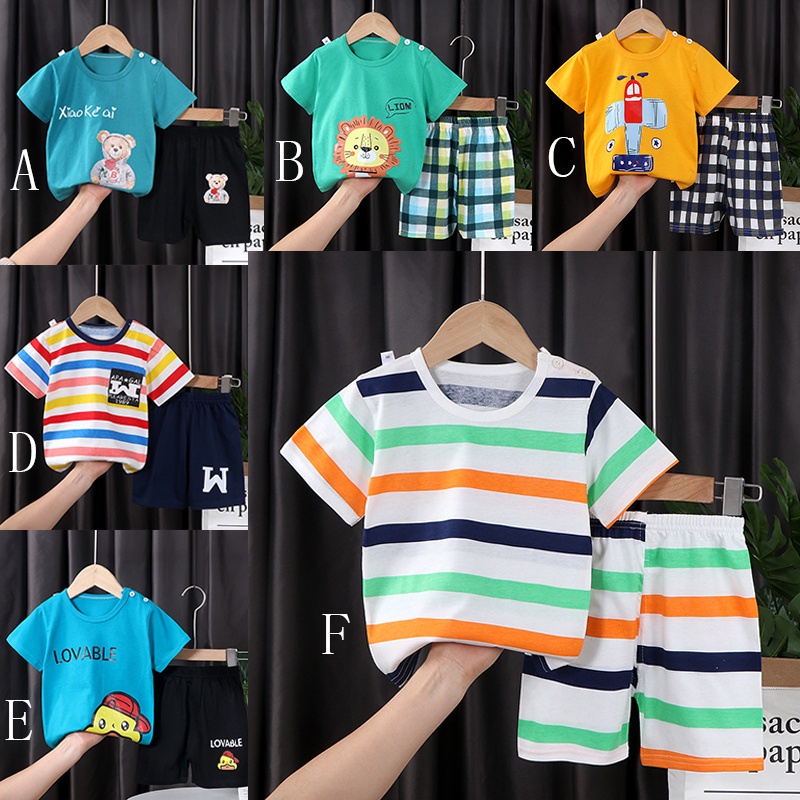 Áo thun tay ngắn 100% cotton thời trang mùa hè cho bé