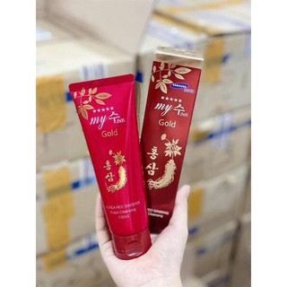 Sữa rửa mặt sâm đỏ Hàn Quốc – My Gold