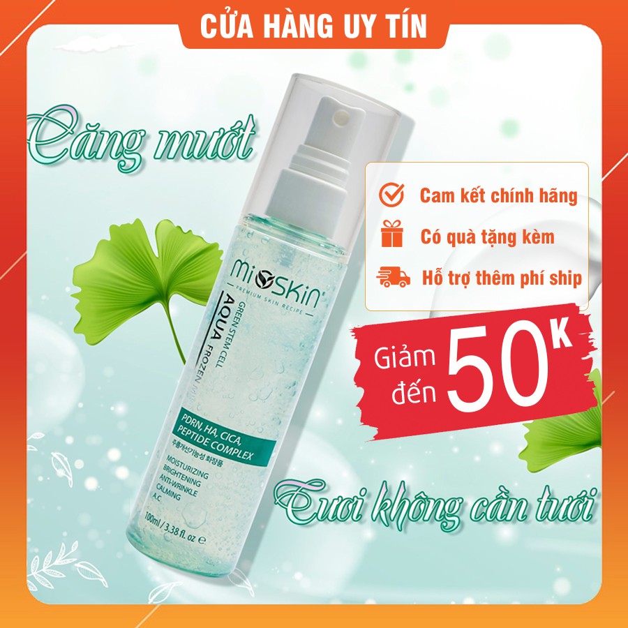 MIOSKIN PLUS - Xịt Dưỡng Tế Bào Gốc Mioskin Hàn Quốc - Phiên Bản Nâng Cấp