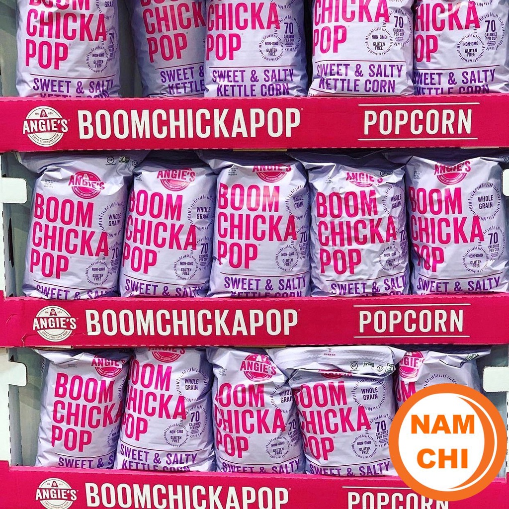 Bắp Rang Bơ Boom Chicka Pop Sweet Salty Kettle Corn 709g GÓI SIÊU TO KHỔNG LỒ ( CHUẨN COSTCO USA)