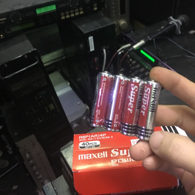 Pin khô Maxell super (20 đôi )