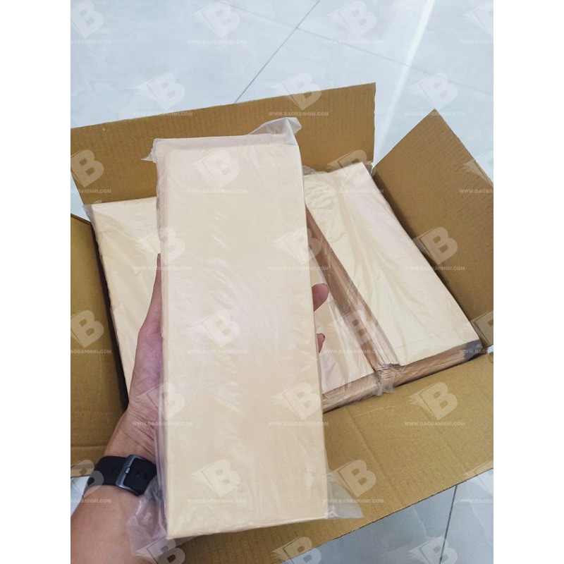 100 Túi Bánh Mì có hông không quai 2N 12x7x21 cm giá 55.000 đ