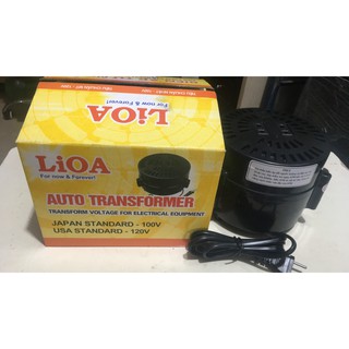 Biến áp 2000VA LIOA DN020 ( đổi nguồn hạ áp 1 pha: vào 220V ra 100V - 120V)