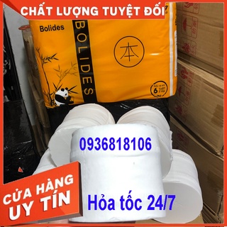 Giấy vệ sinh Cao cấp 1 cây 6 cuộn không lõi