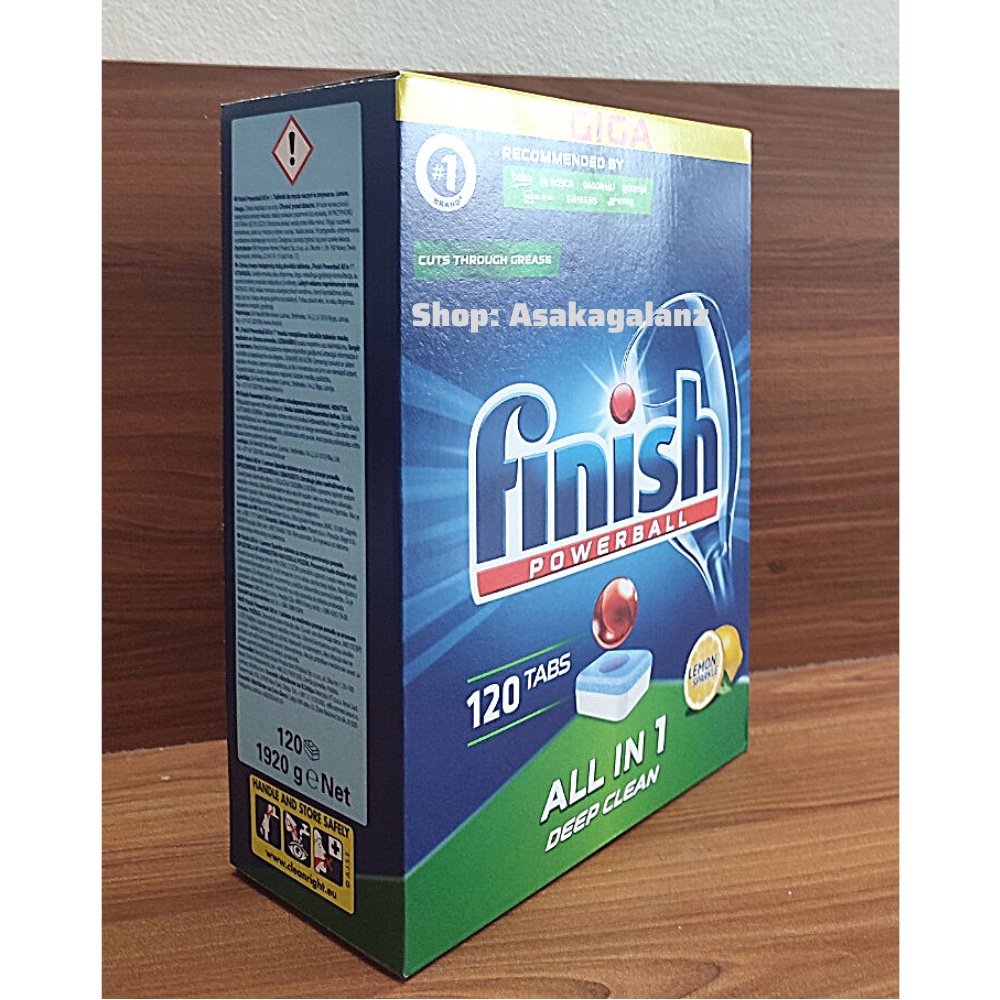 Viên rửa bát Finish All in 1 [ 06 chức năng, rẻ vô địch  ].