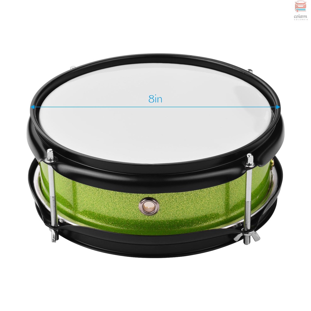 Bộ Trống Snare 8 Inch Kèm Dùi Trống Và Dây Đeo Vai Cho Ban Nhạc Học Sinh