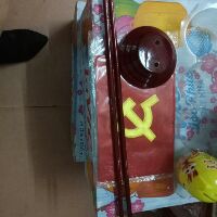 Cờ tổ quốc,  đảng để bàn (cờ thêu 2 mặt)