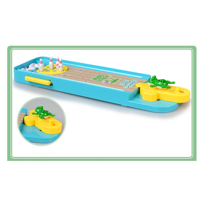 [Hàng Sẳn TP.HCM] Bộ đồ chơi Bowling ếch xanh vui nhộn cho bé. Rèn Luyện quan sát của trẻ, tính tập trung.