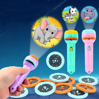 Đèn pin chiếu 80 hình cho bé