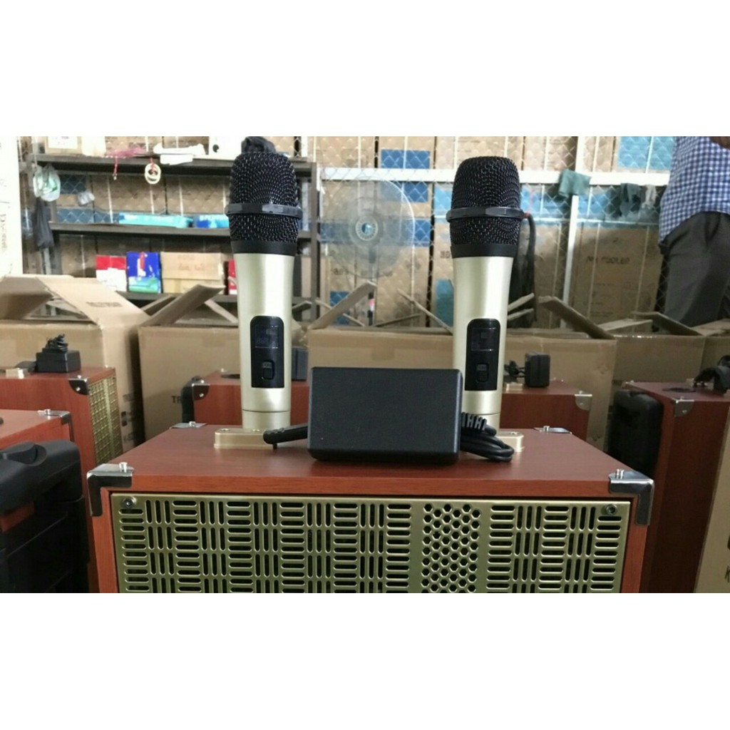 LOA KÉO  YS201  JBL  – Loa Kéo Giá Rẻ Công Xuất 150W, Kèm 2 Micro Không Dây