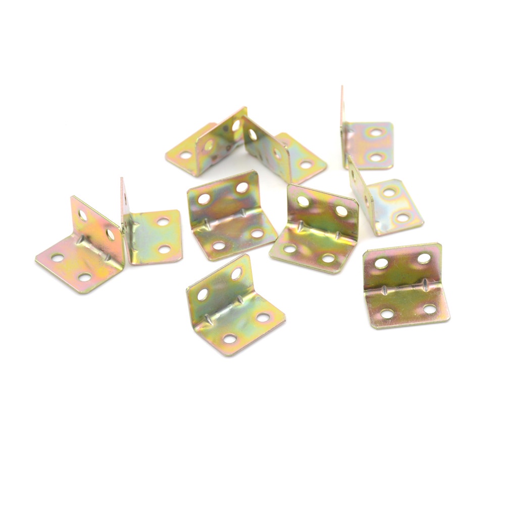 Bộ 10 Giá Đỡ Vuông Góc 90 Độ 25x25x16mm