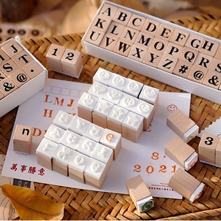 Bộ con dấu Chữ và Số các loại