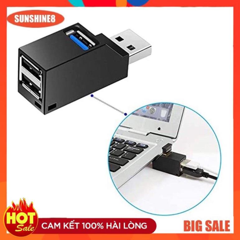 Đầu Chia 3 Cổng Usb 3.0 Tốc Độ Cao Nhỏ Gọn Tiện Lợi