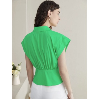 Áo HD SM Chiết Eo, Tay con